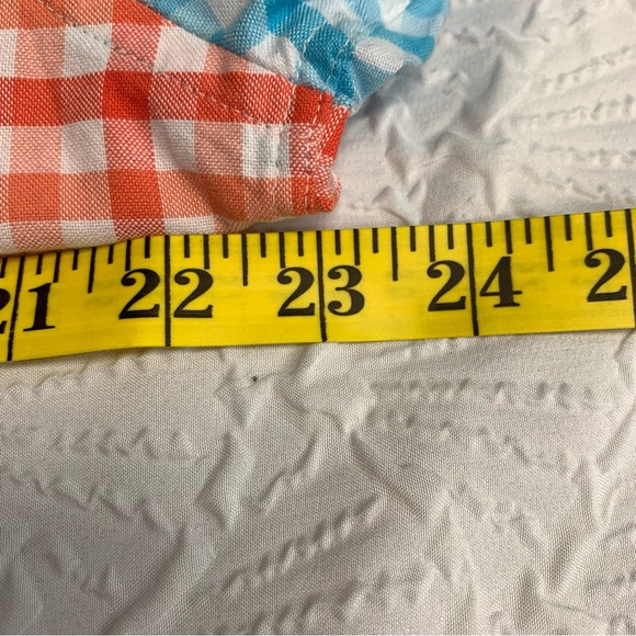 SADDLEBRED Vintage Oxford Men's Long Sleeve Button Down Checkered Shirt Med #955 - Picture 9 of 11